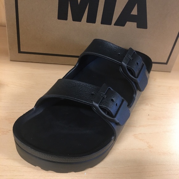 “Just in” Mia Black Contour Slides 👀🖤C - Picture 5 of 7